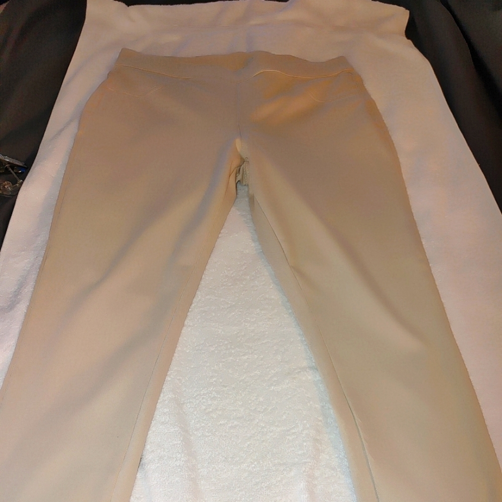 Time & True beige pull on pants. XL Never worn